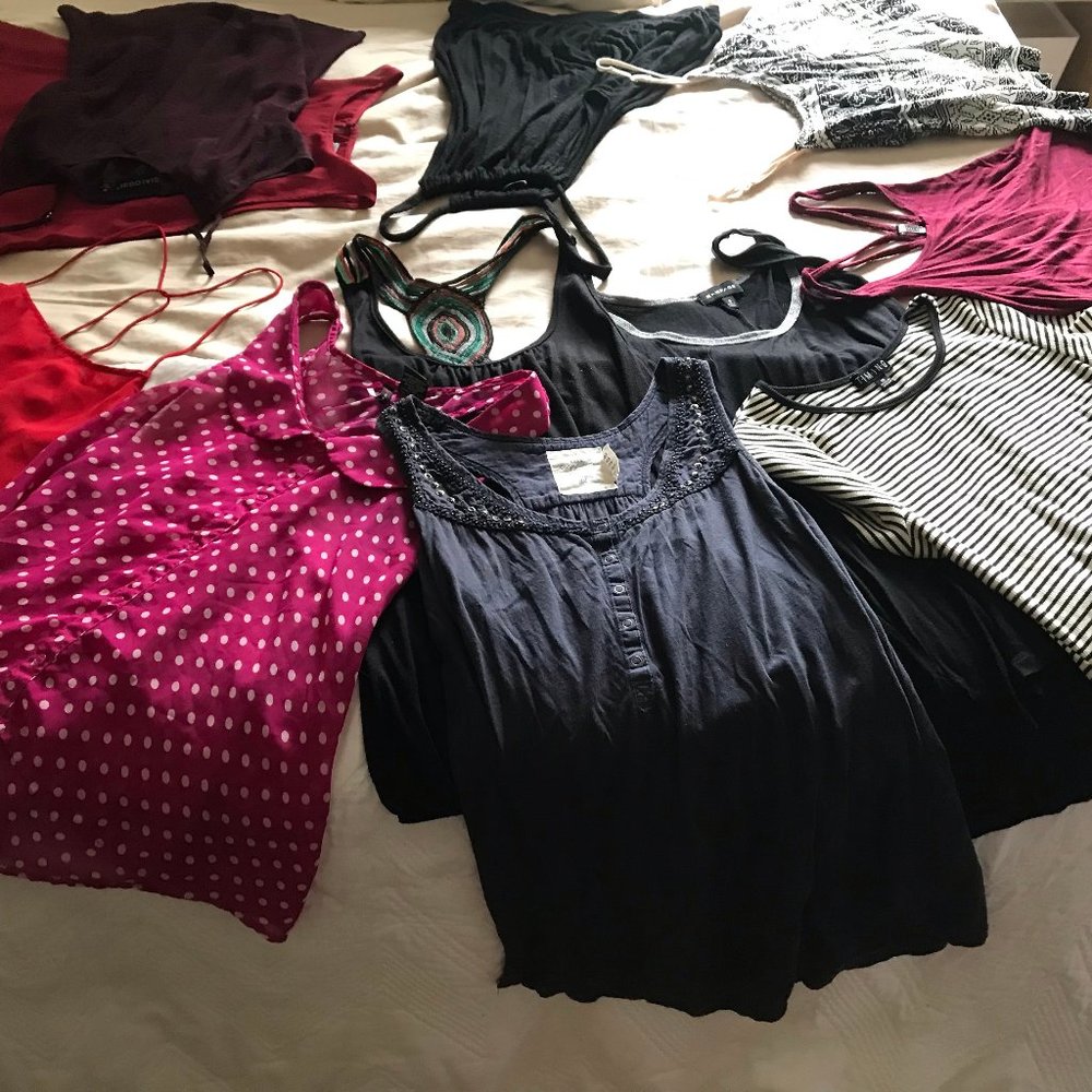 tops/blouses/crop tops
